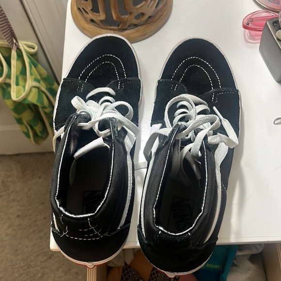 Black high top vans men’s - Picture 2 of 4